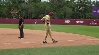 JAMES HILL SPORTS COLLEGE BASEBALL MIAMI 7 FLORIDA STATE SEMINOLES 4 F BEN BARRETT BASE HIT 5-16-26