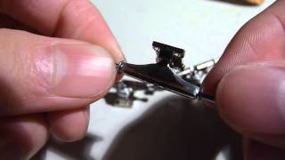 New Rhux Trux - 32mm Custom Shaped Fingerboard Trucks