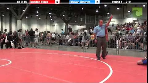 Greco GR 66 KG - Brandon Burns vs. Estevan Jimenez