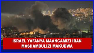 Vita Ya Israel Na Iran Mashambulizi Makubwa Ya Israel Yaitikisa Iran Leo