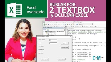 Como REALIZAR UNA BÚSQUEDA POR 2 TEXTBOX 👌