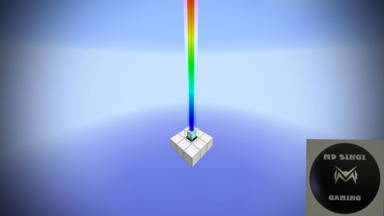 How to make Rainbow In Minecraft Mdsingi Gamer YouTube