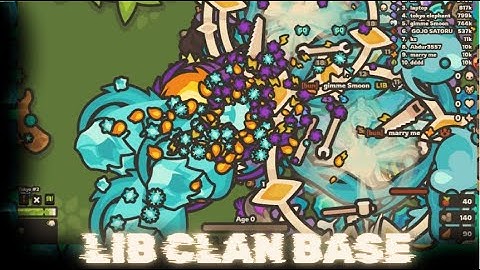 Taming io LIB Clan Base Tour - Very Power full Base!!