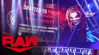 The Fiend Comes To Raw As The Wwe Draft Continues Raw, Oct. 12, 2020