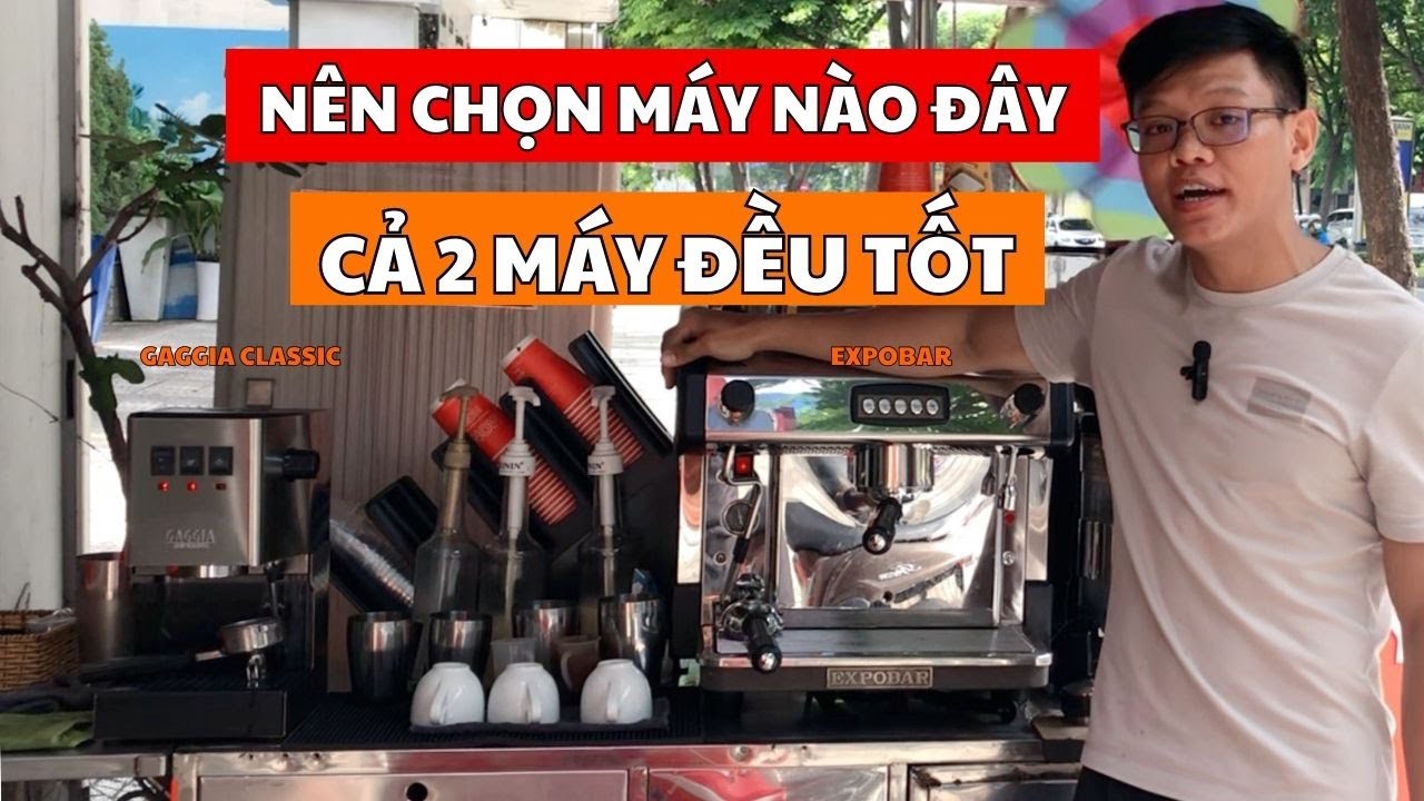 Review Expobar with Gaggia Classic Pro Đô Cà Phê YouTube