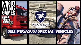 How To Sell Your Pegasus Vehicles - GTA Online