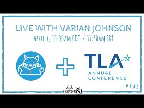 Varian Johnson, THE PARKER INHERITANCE - LIVE at TLA from KidLit TV