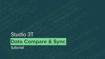 Compare & Sync MongoDB Data | Using Studio 3T