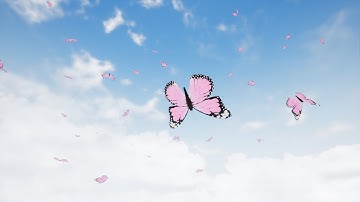 Butterflies pack 3D | Demo for Unreal Marketplace