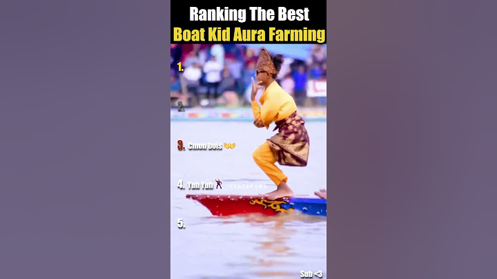 Ranking Boat Kid Aura Farming