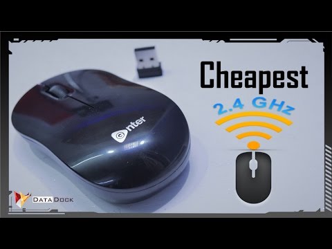 Cheapest Wireless Mouse | 2.4 Ghz Wireless Connectivity | Data Dock