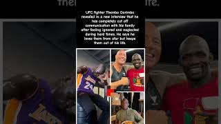 UFC Fighter Thembo Gorimbo Says He Cut Off His Family — Fans React #celebrity