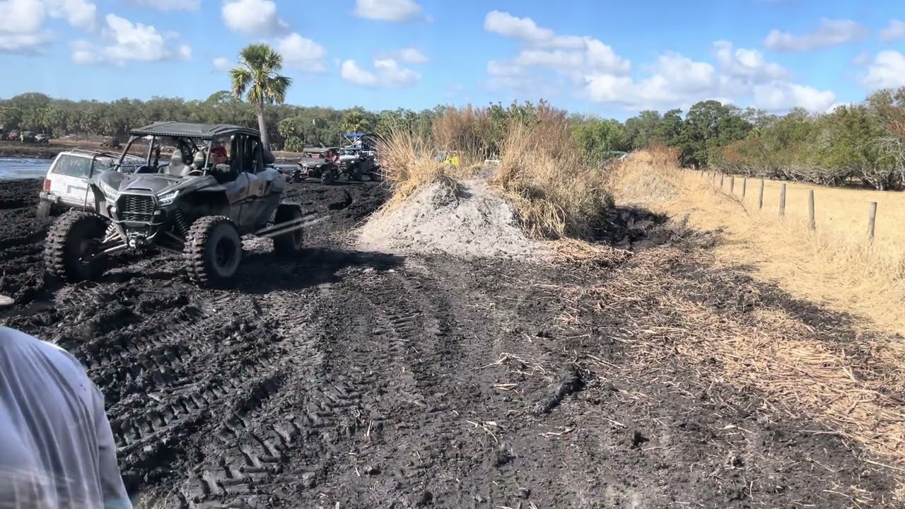 Lmtv m1078 stuck in the mud #plantbamboo 