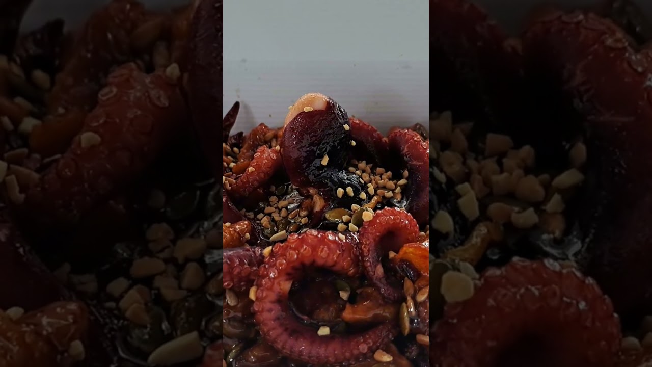 동해시 맛집 묵호항닭 통 문어닭강정