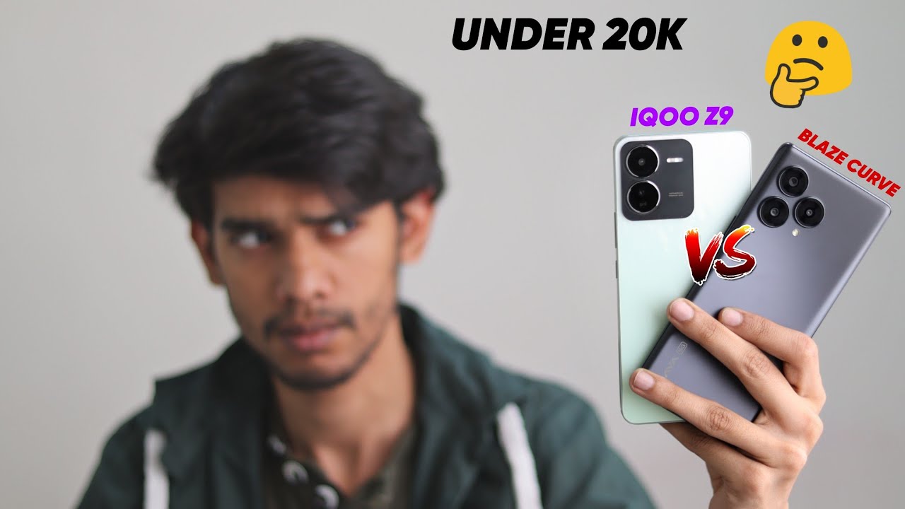 Iqoo z9 vs lava blaze curve speed test comparison lava blaze curve vs