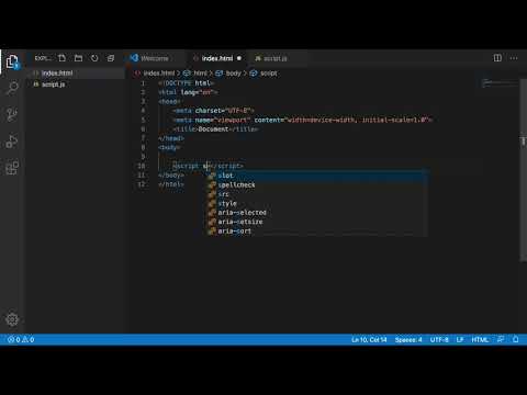 JavaScript apmācība 2. daļa - Hello World