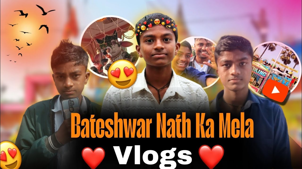 बाबा बटेश्वर नाथ मंदिर #ब्लॉग्स बड़े बड़े creator भी मिला 🥰