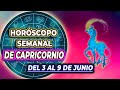 Horóscopo semanal de CAPRICORNIO ♑: Del 3 al 9 de junio de 2024 | MHONI VIDENTE