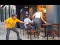 Chair Pulling Prank in West Hollywood!!!