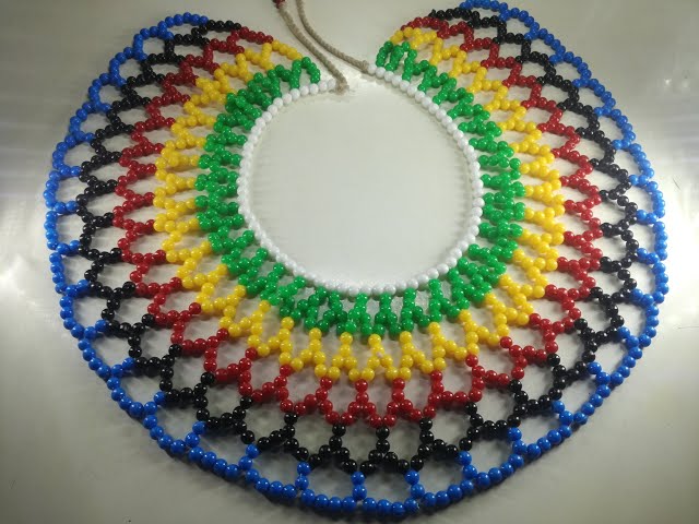 Necklace made of beads 