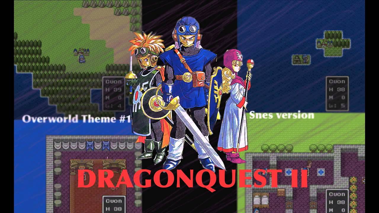 Dragonquest II Overworld Theme #1 [Super Nintendo Version]