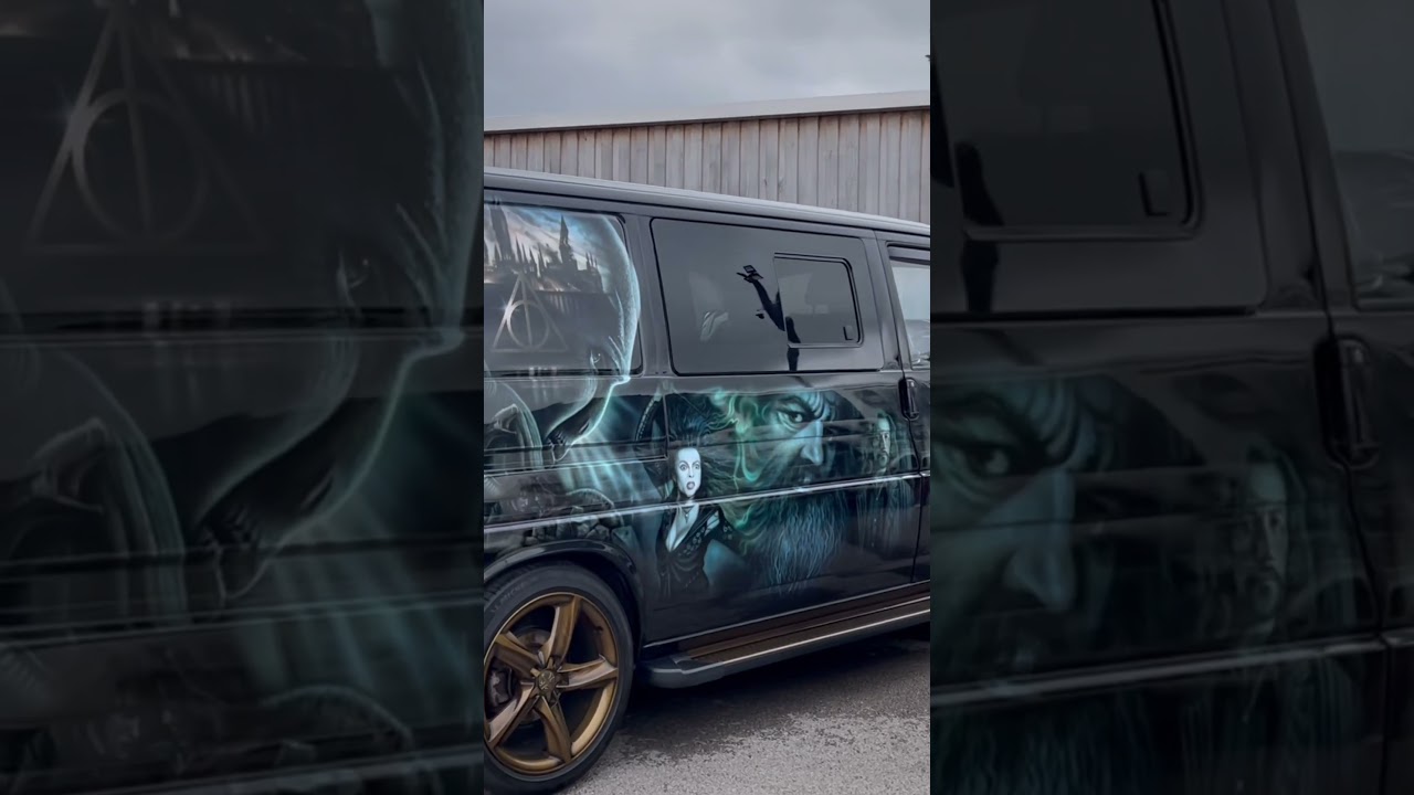 This art work on these vans are insane! 
