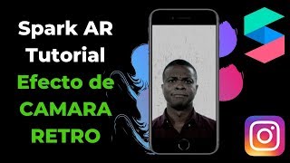 Cómo crear efectos de cámara retro con Spark AR para instagram | Tutorial en español screenshot 4
