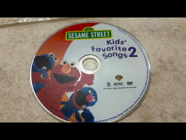 Sesame Street Kids' Favorite Songs 2 2008 DVD - YouTube
