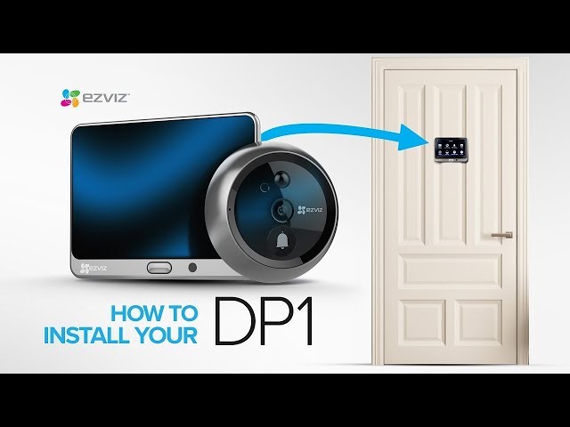 How to install and set up EZVIZ CP4 Smart Door Viewer 