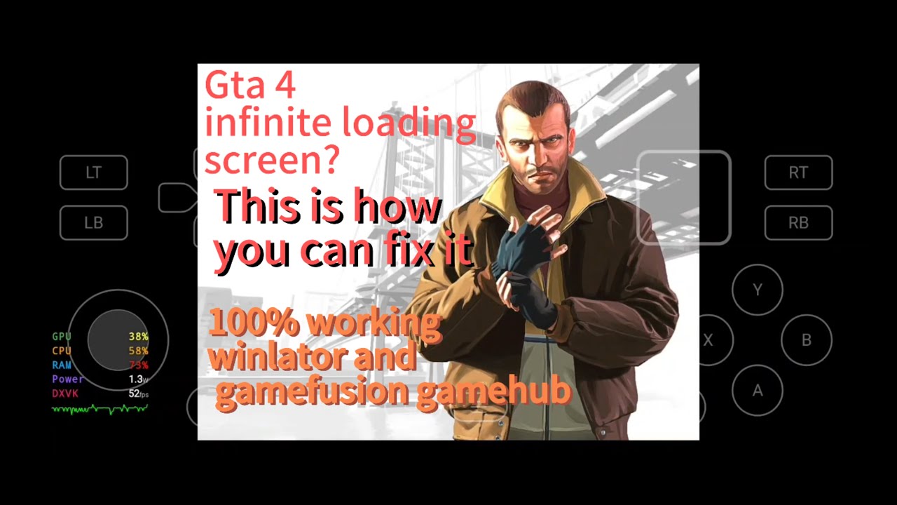 How to fix infinite loading screen Gta 4 on winlator gamefusion/gamehub ...