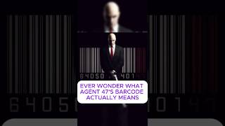 What Agent 47's Barcode Means ?  #gaming #hitman #shorts