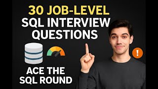 30 Basic to Intermediate SQL Interview Questions & Practice Tests