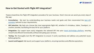 Real-Time Flight API Integrations | Trawex