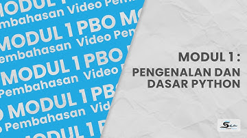 Praktikum PBO | Pembahasan Soal - Soal Koding di Modul 1 - Pengenalan dan Dasar Python