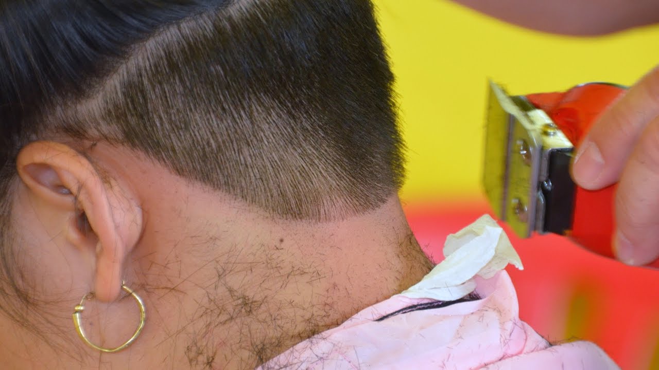 Girl´s clipper barber hair cut YouTube