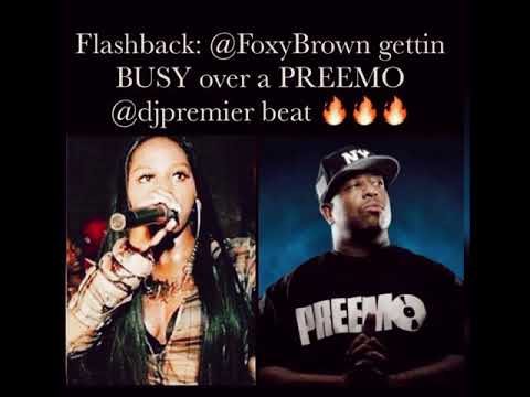 Flashback Foxy Brown rappin over a DJ premier beat 🔥🔥🔥🤩