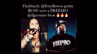 Flashback Foxy Brown rappin over a DJ premier beat 🔥🔥🔥🤩