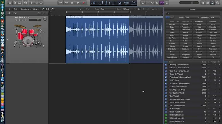 Logic Pro X - Video Tutorial 08 - Create Your Own Apple Loops
