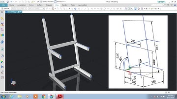 #NX CAD #Mechanical Routing #frame #Structure