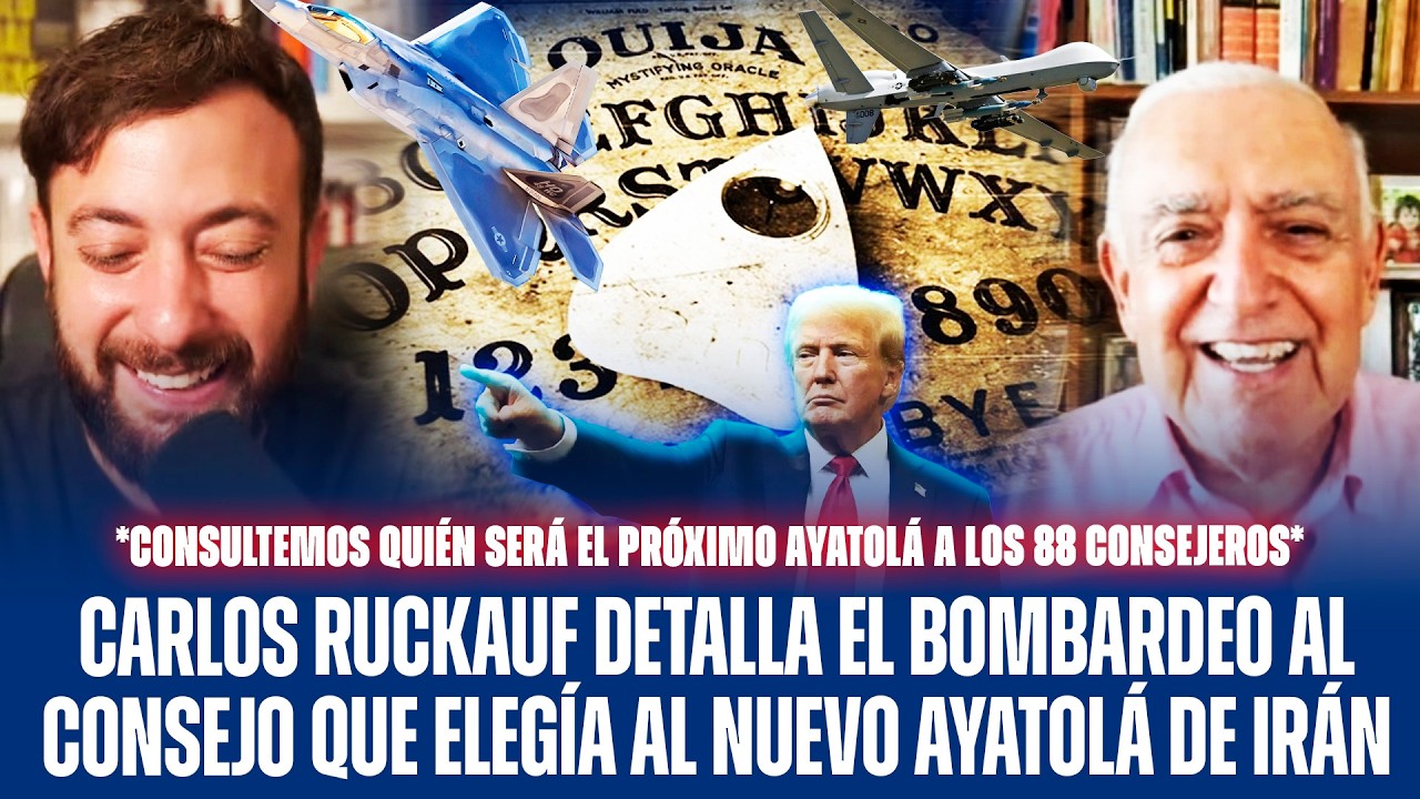 CARLOS RUCKAUF DETALLA EL BOMBARDEO AL CONSEJO QUE ELEGÍA AL NUEVO AYATOLÁ DE IRÁN