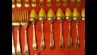 Sterling Silver Flatware Set on Ebay Madam Morris by Gorham (Back)