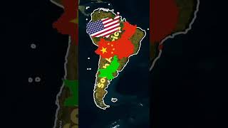 South America size comparison #facts #geography #shorts