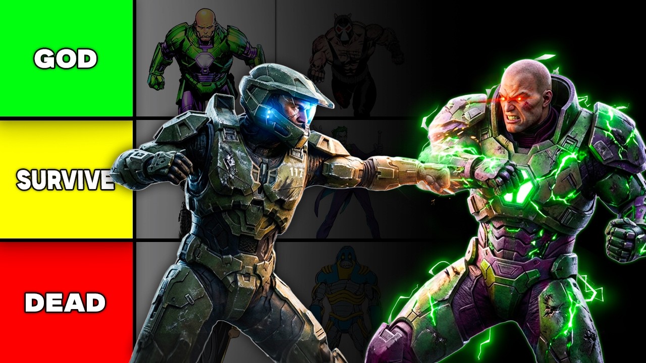 Could Every DC VILLAIN Survive in Halo!?