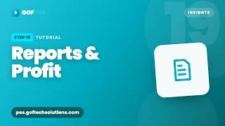 Reports: Sales, Inventory & Profit — GOF POS
