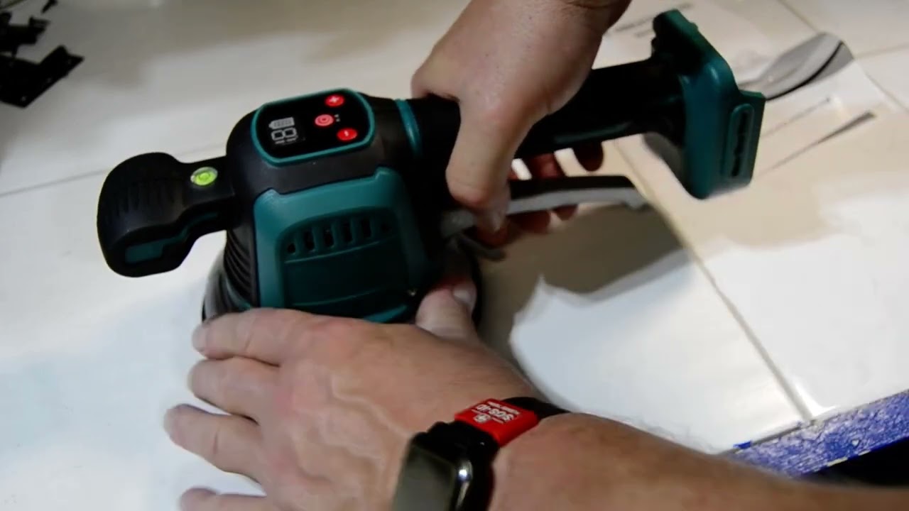 Akku Fliesenrüttler Für Makita 21V - 16cm Saugnapf, 100kg Saugkraft, 5 Vibrationsstufen