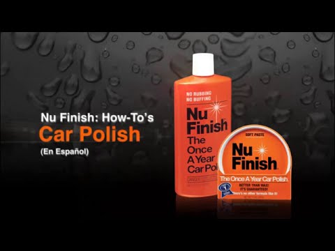 Nu Finish Car Polish: How To Apply 