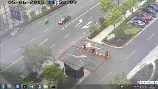 Hikvision Video   Leave the area detection