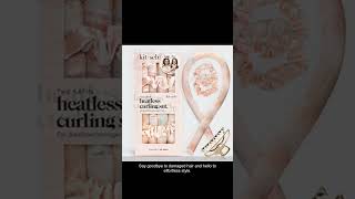**Get Gorgeous Heatless Curls 2025! Satin Curling Set Review**