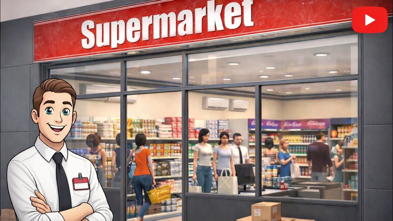 Running a Supermarket for the First Time 😱 | Episode 1