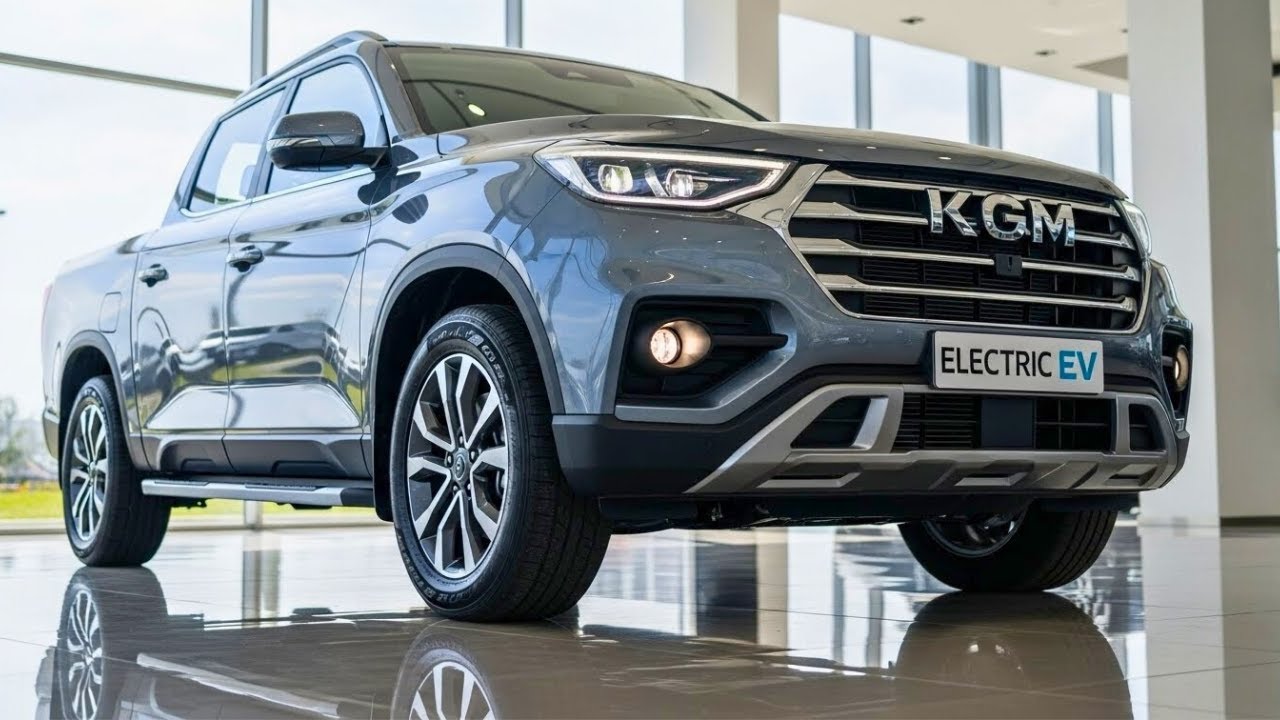2026 KGM Musso EV Review – Ultimate Electric Pickup with Luxury & Power! ⚡🚚